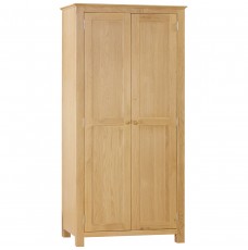 Moreton Oak Double Wardrobe